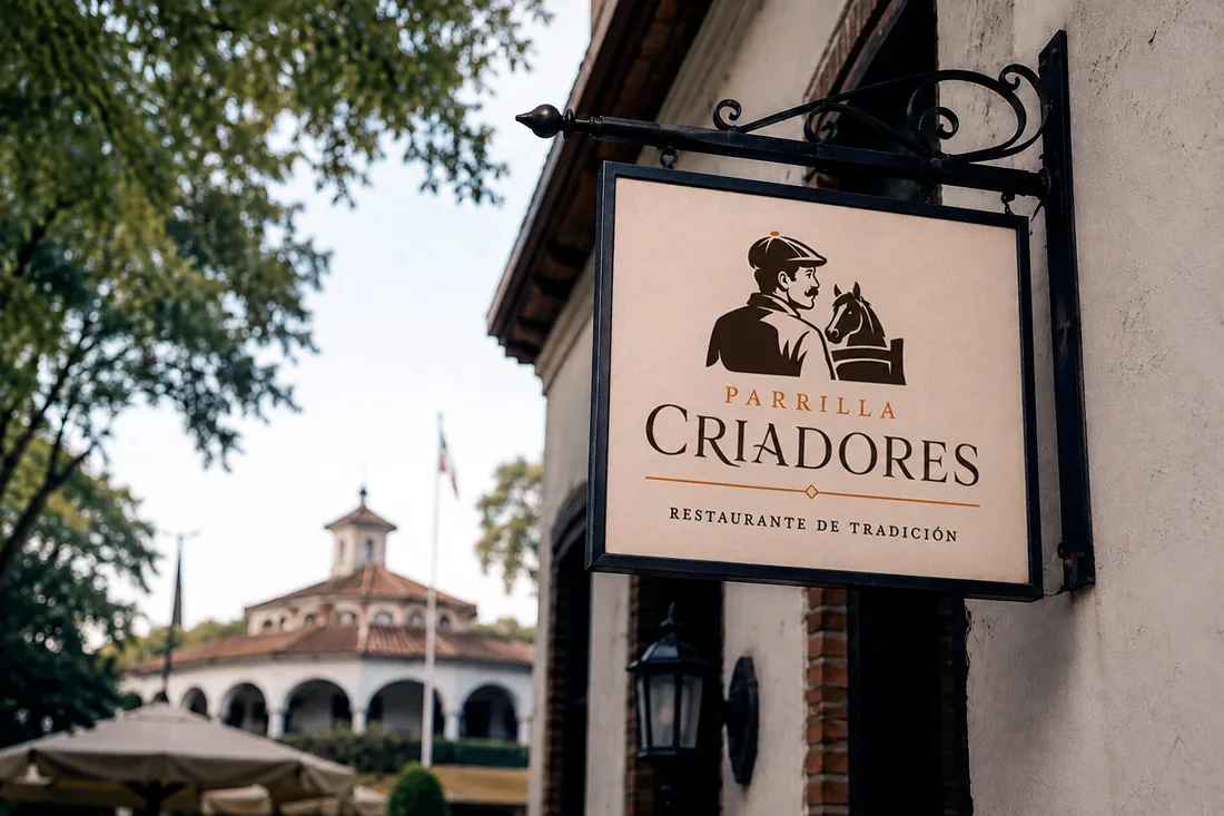 Letrero de Parrilla Criadores