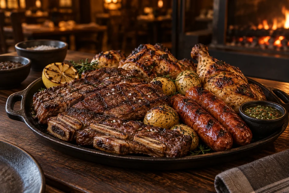 Parrillada para cuatro personas